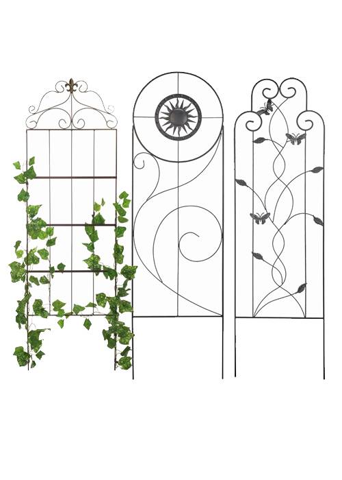 Click to view more about metal garden trellis.